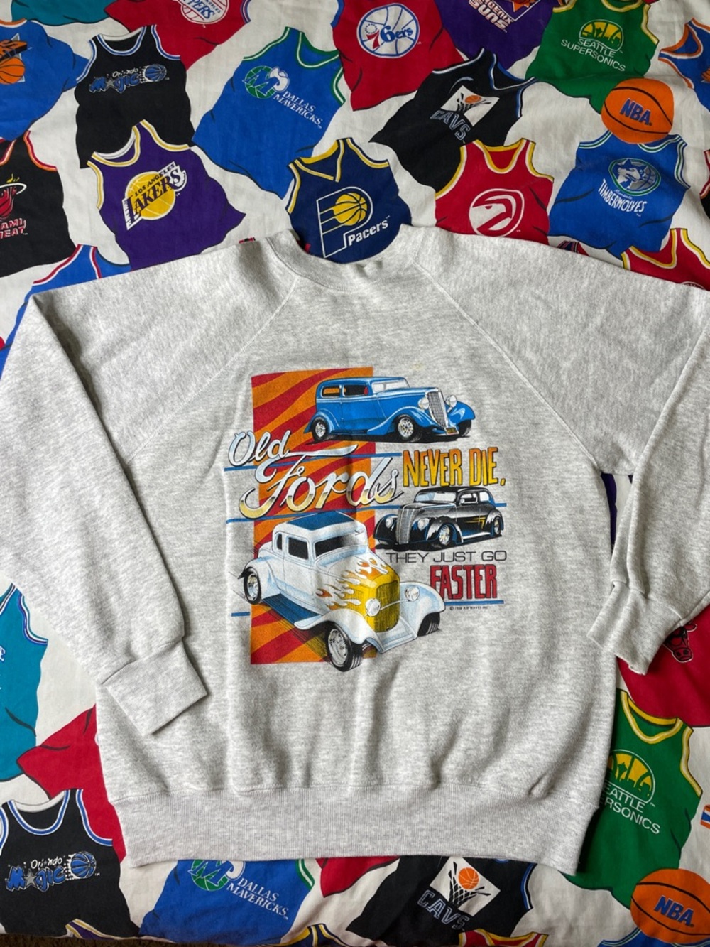 Vintage 1988 Ford Hot Rod Sweat Shirt